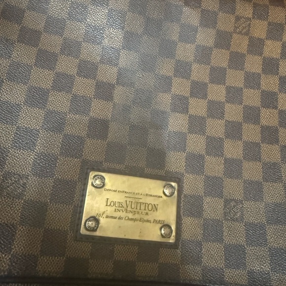 Louis Vuitton Damier Ebene Brooklyn Canvas Bag—2008 France - Picture 9 of 16